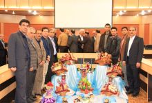 دیدارنوروزی رییس دانشگاه صنعتی شاهرود باکارکنان واعضای هیات علمی 